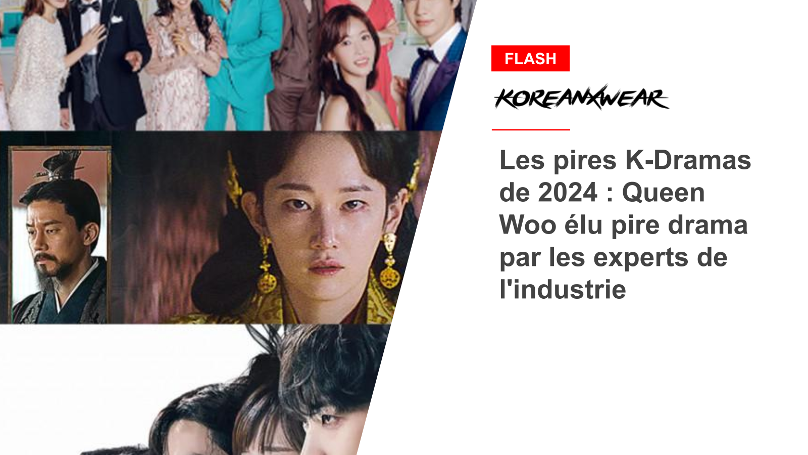 Die schlechtesten K-Dramen des Jahres 2024: Queen Woo wurde von Branchenexperten zum schlechtesten Drama gewählt