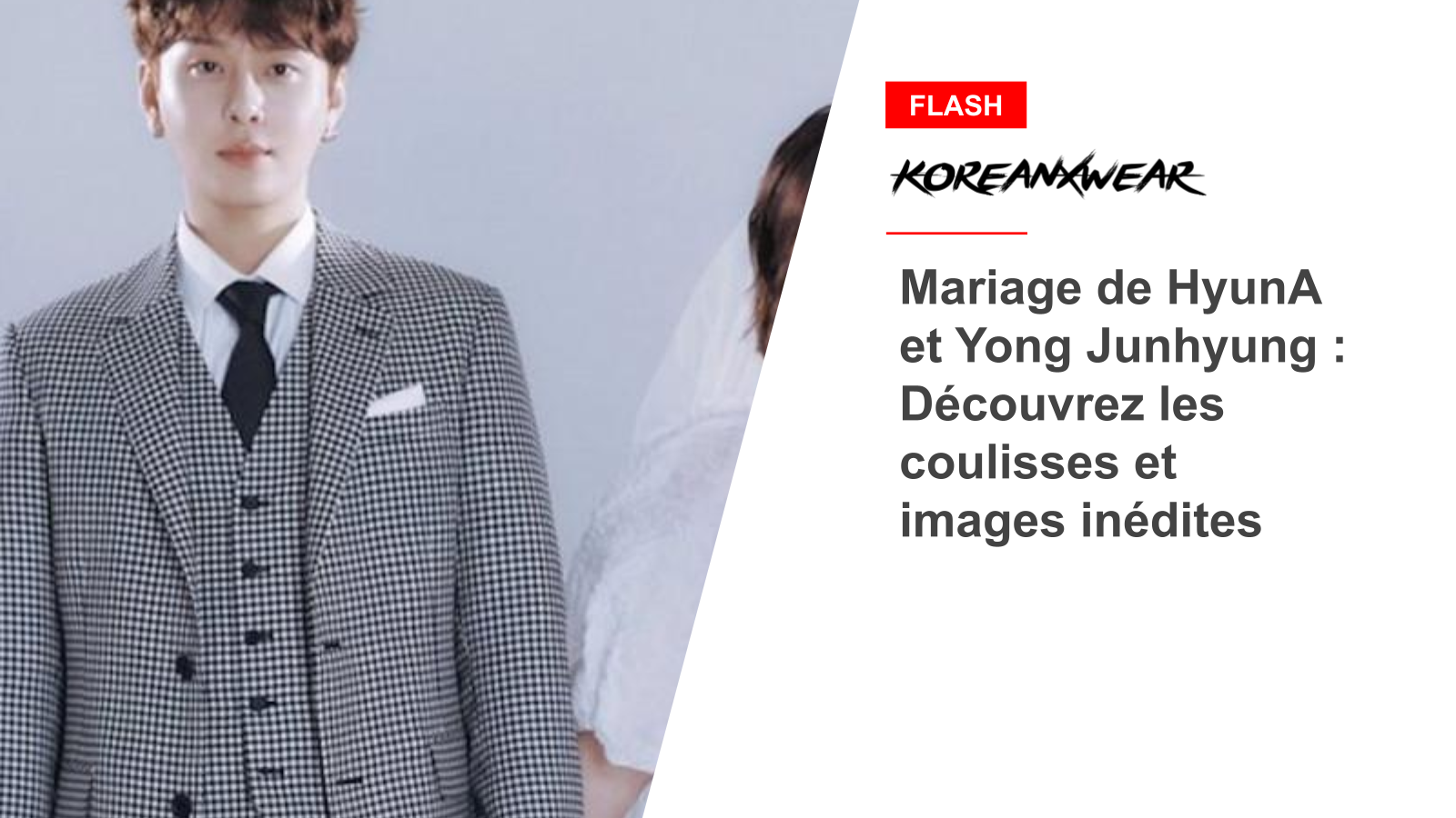 Die Hochzeit von HyunA und Yong Junhyung: Entdecken Sie einen Blick hinter die Kulissen und unveröffentlichte Bilder
