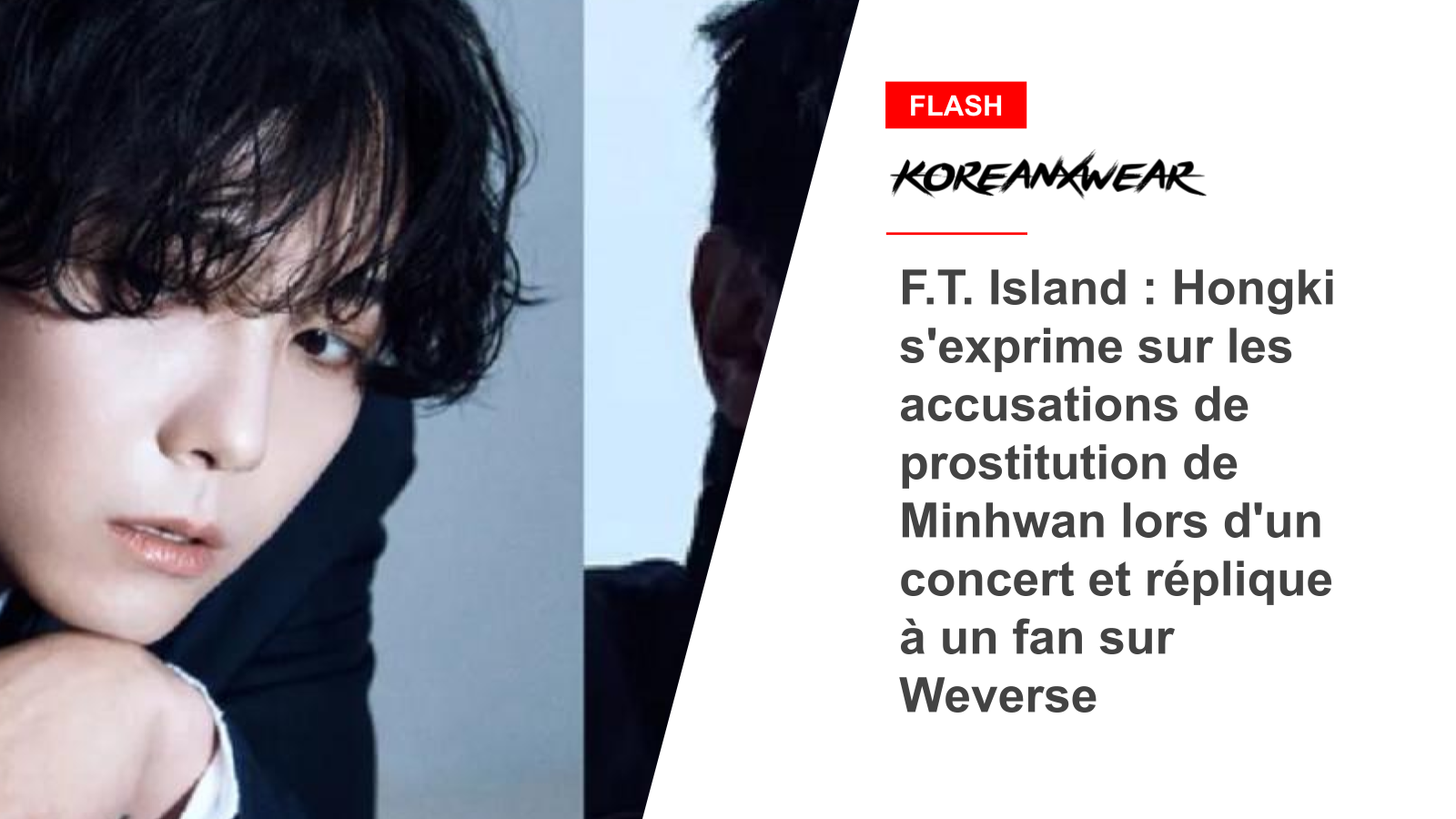FT Island: Hongki äußert sich während eines Konzerts zu Minhwans Prostitutionsvorwürfen und antwortet einem Fan auf Weverse