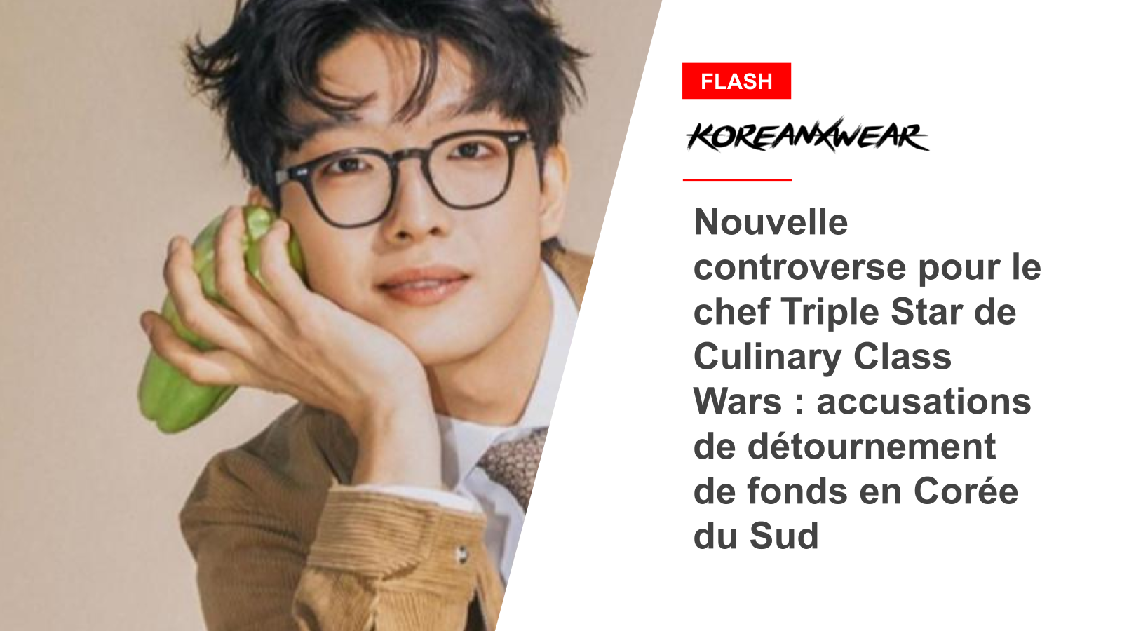 Neue Kontroverse für den Triple-Star-Koch von Culinary Class Wars: Unterschlagungsvorwürfe in Südkorea
