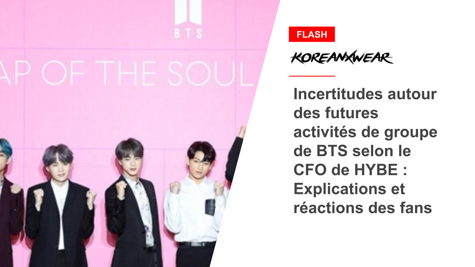 Unsicherheiten hinsichtlich der zukünftigen Gruppenaktivitäten von BTS laut HYBE-CFO: Erklärungen und Fanreaktionen