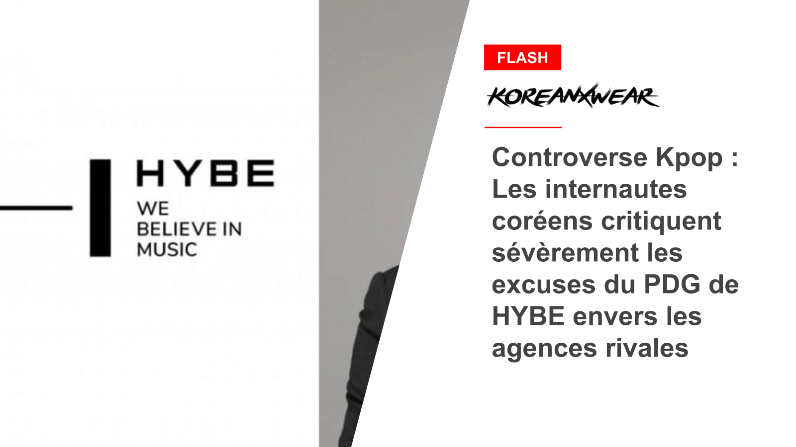 Kpop-Kontroverse: Koreanische Internetnutzer kritisieren die Entschuldigung des HYBE-CEOs bei konkurrierenden Agenturen scharf