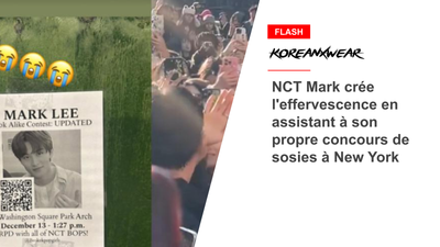 NCT Mark sorgt für Aufregung, indem er an seinem eigenen Lookalike-Wettbewerb in New York teilnimmt 