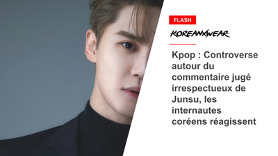 Kpop : Controverse autour du commentaire jugé irrespectueux de Junsu, les internautes coréens réagissent