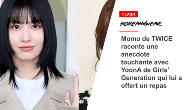 Momo von TWICE erzählt eine rührende Geschichte mit YoonA von Girls' Generation, die ihr eine Mahlzeit schenkte 