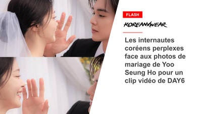 Les internautes coréens perplexes face aux photos de mariage de Yoo Seung Ho pour un clip vidéo de DAY6