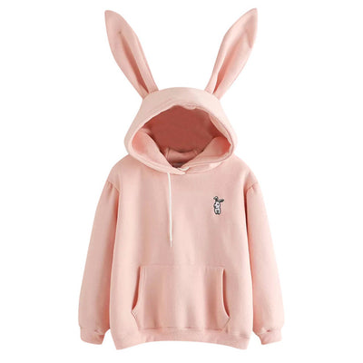 Sweat à Capuche Oreilles de Lapin - Femme