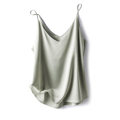 Elegantes Satin-Tanktop