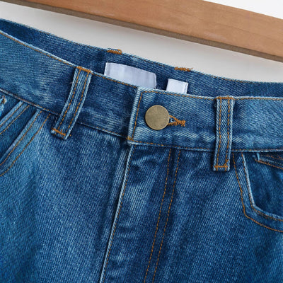 Jupe Courte Denim Coréenne Femme