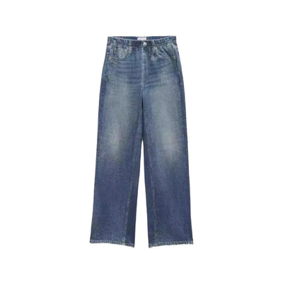 Koreanische weite Jeans für Damen