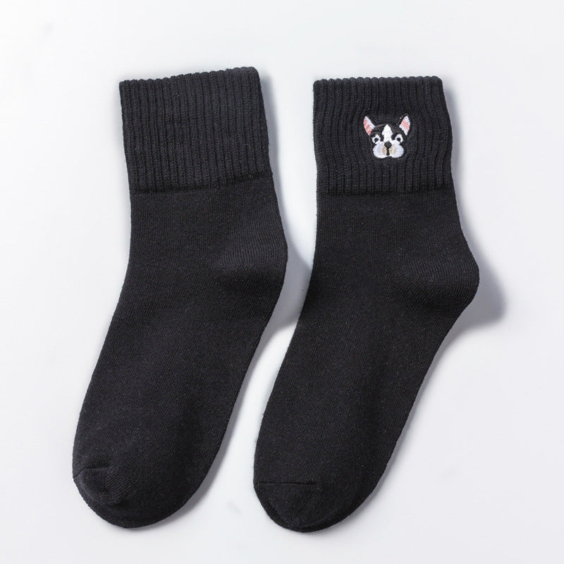 Süße Hundemuster-Socken – koreanische Mode