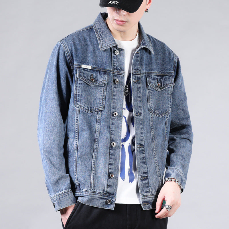 Koreanische Jeansjacke für Herren