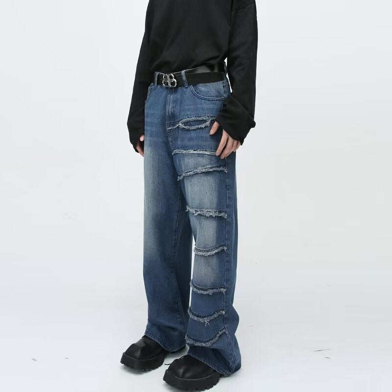 Koreanische Unisex-Jeans