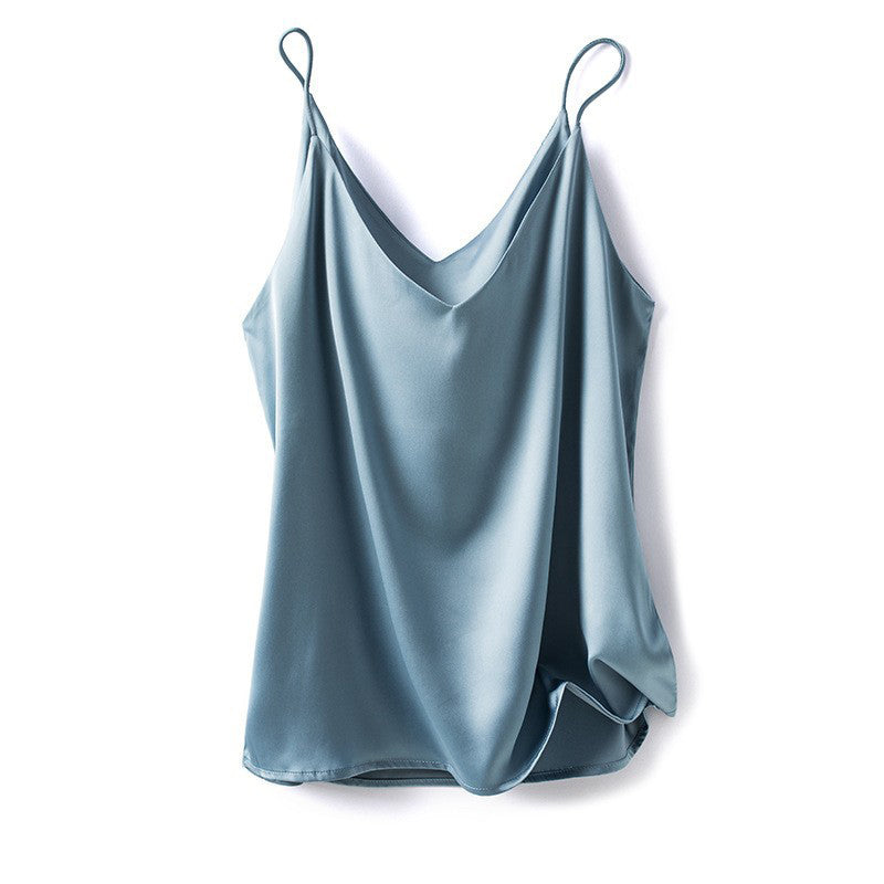 Elegantes Satin-Tanktop