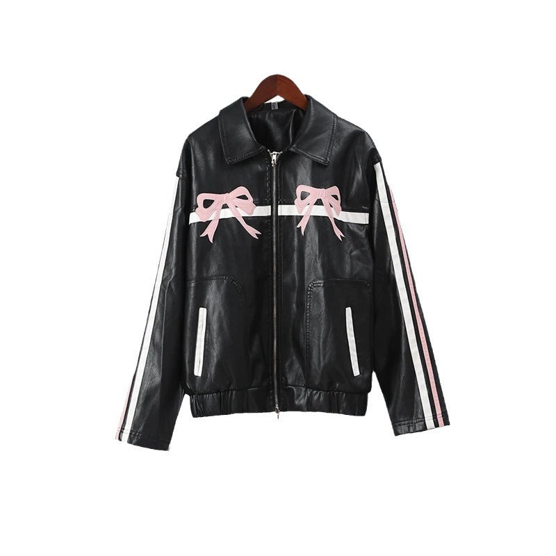 Veste Motard Femme Coréenne