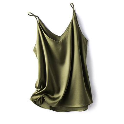 Elegantes Satin-Tanktop