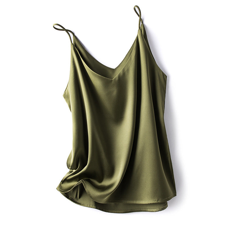 Elegantes Satin-Tanktop