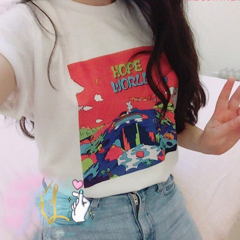 T-Shirt Coréen J-Hope World