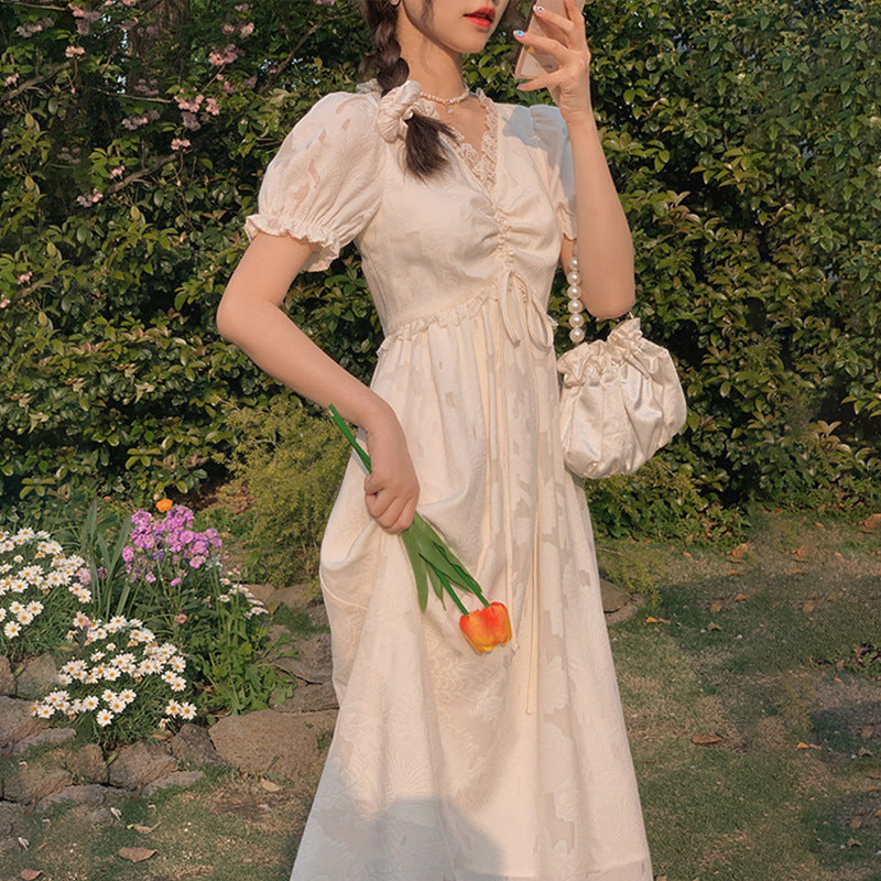 Koreanisches langes Sommerkleid