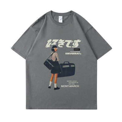 Koreanisches Old Money T-Shirt