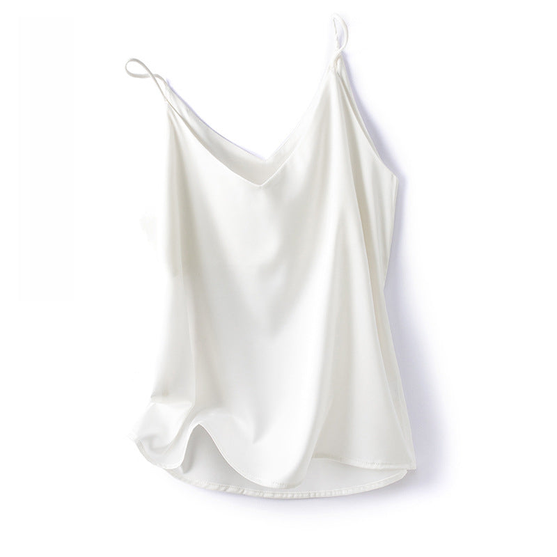 Elegantes Satin-Tanktop