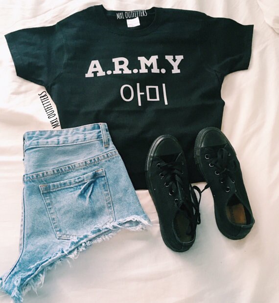 T-shirt Kpop BTS ARMY