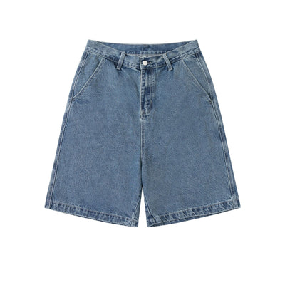 Shorts en Denim Coréens Décontracté pour Homme