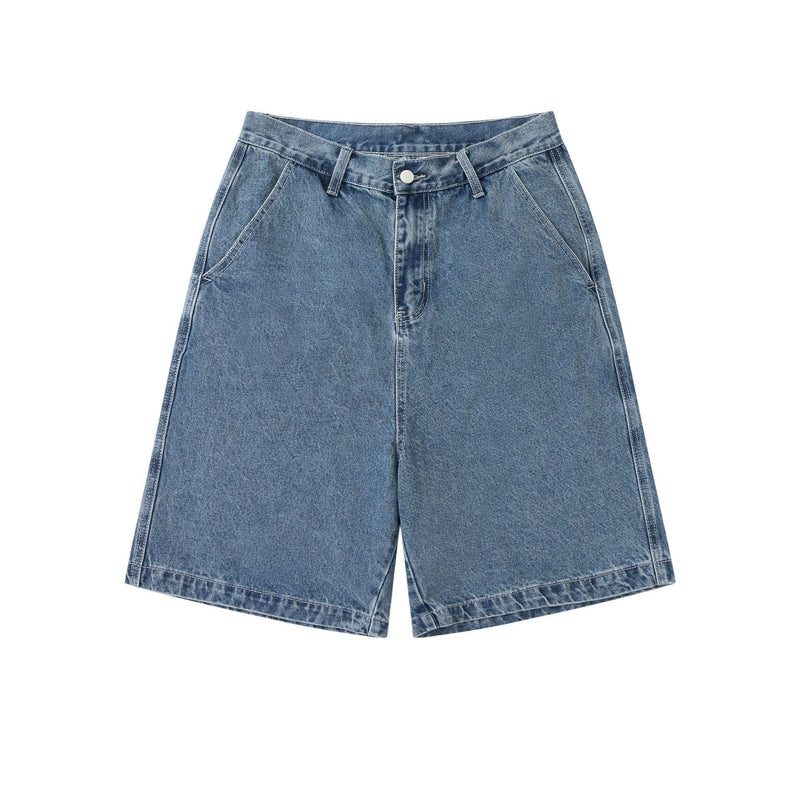 Shorts en Denim Coréens Décontracté pour Homme