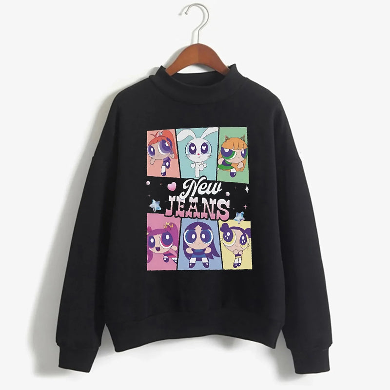 Newjeans Cartoon-Sweatshirt