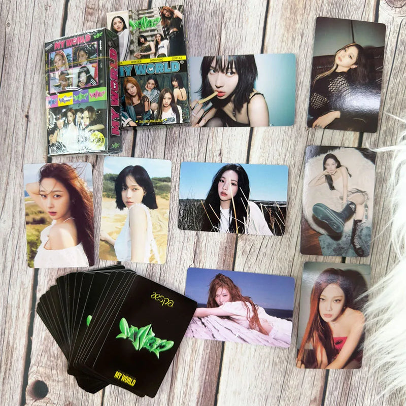 Photocards Aespa MY WORLD