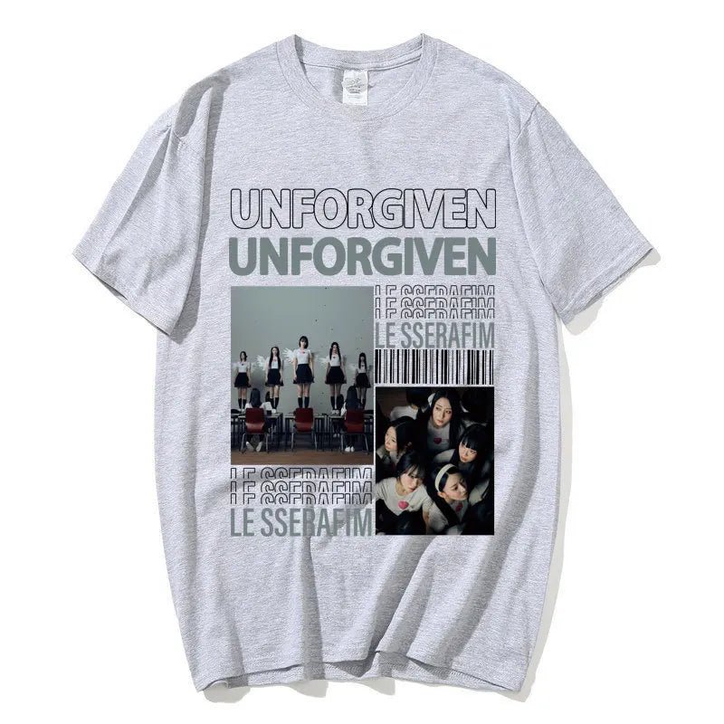 „UNFORGIVEN“ T-Shirt LE SSERAFIM