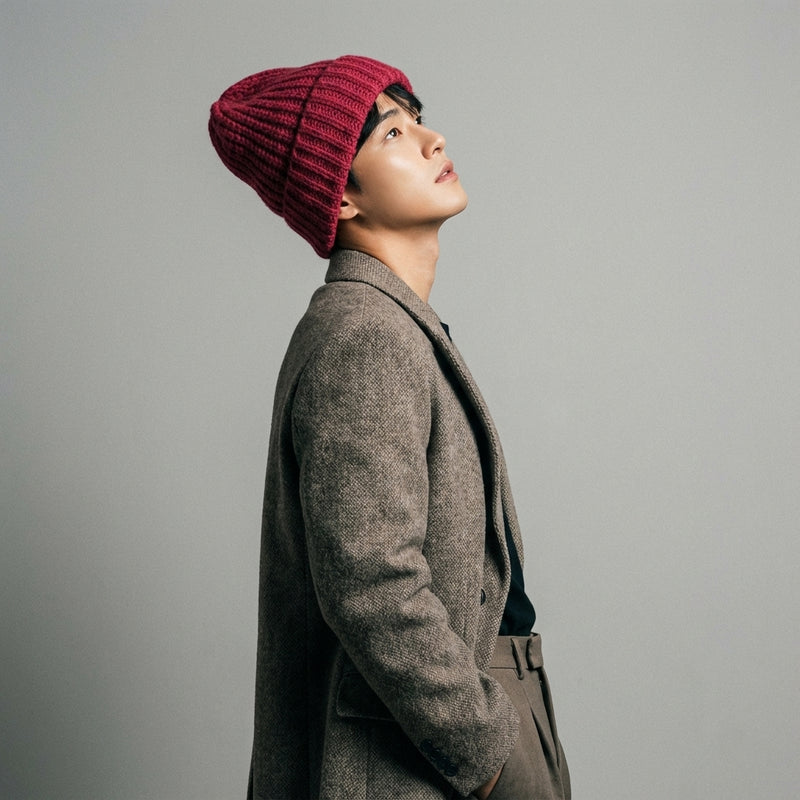 Mannequin adult - Bonnet oversize - Rose