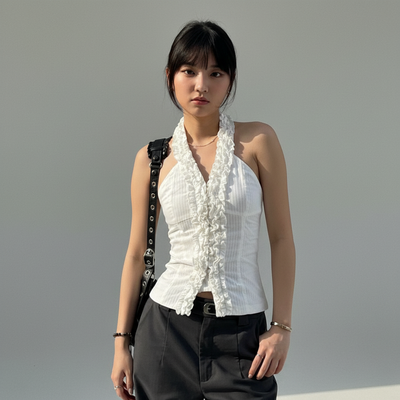 Koreanisches Damen-Camisole-Cardigan