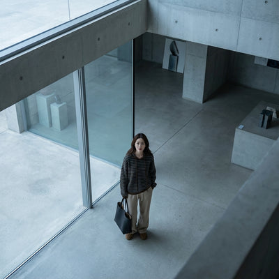 Pull tricoté rayé à capuche femme coréen - Confort et style décontracté Koreanxwear