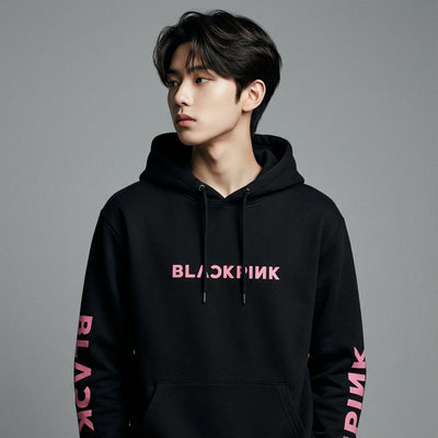 Mannequin teen - Sweat Blackpink PINK - Noir / XS
