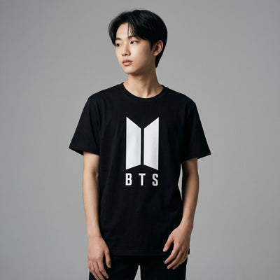 Mannequin teen - T Shirt BTS Logo - Noir / XS