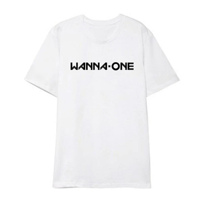 T Shirt Wanna One blanc