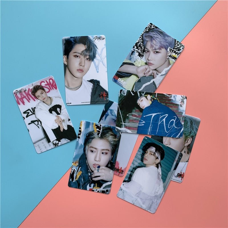 10 Cartes photo Stray Kids Go - KoreanxWear