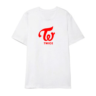 T-Shirt Twice Rouge blanc