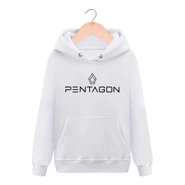 Sweat Pentagon blanc