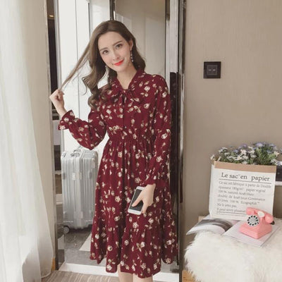 Robe à Fleurs Coréenne