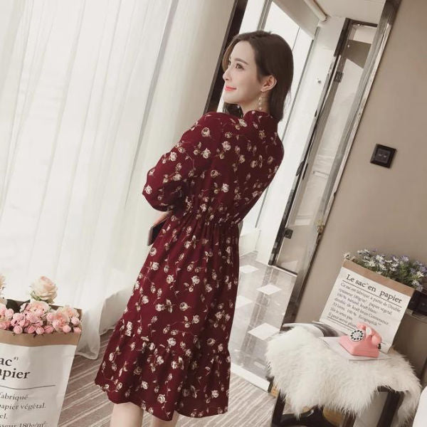 Robe à Fleurs Coréenne