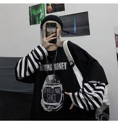 T Shirt Coréen Rocking Money