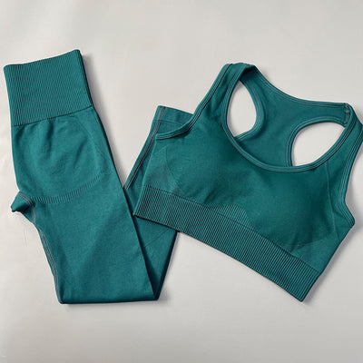 Ensemble de yoga coréen 4 pièces - KoreanxWear