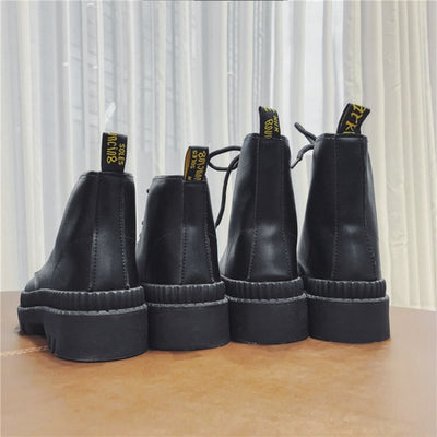 Bottes coréennes en cuir - KoreanxWear