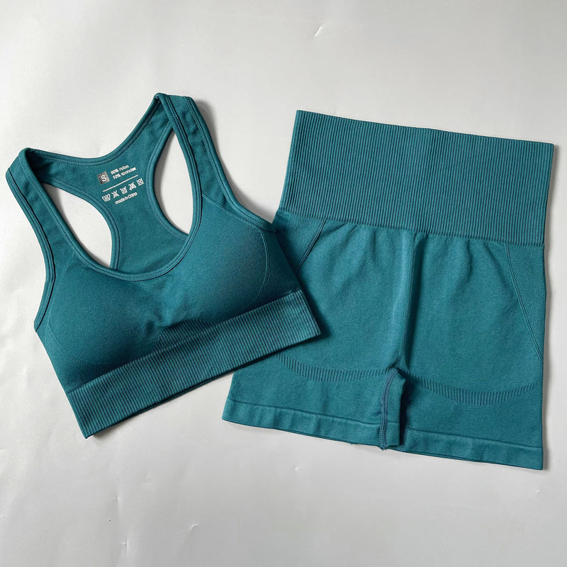 Ensemble de yoga coréen 4 pièces - KoreanxWear