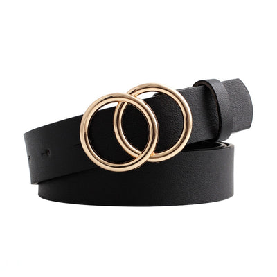 Ceinture double anneaux coréenne - KoreanxWear