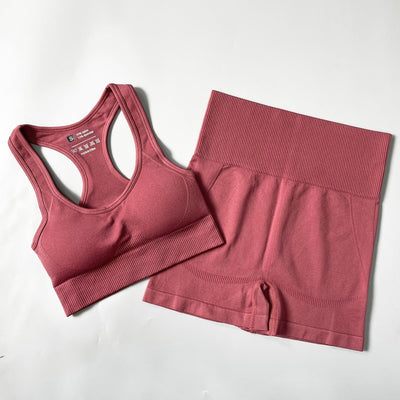 Ensemble de yoga coréen 4 pièces - KoreanxWear