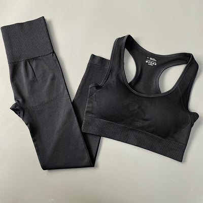 Ensemble de yoga coréen 4 pièces - KoreanxWear