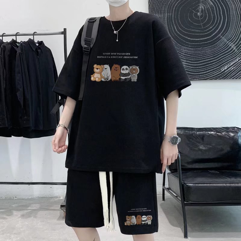 Ensemble streetwear animaux - KoreanxWear